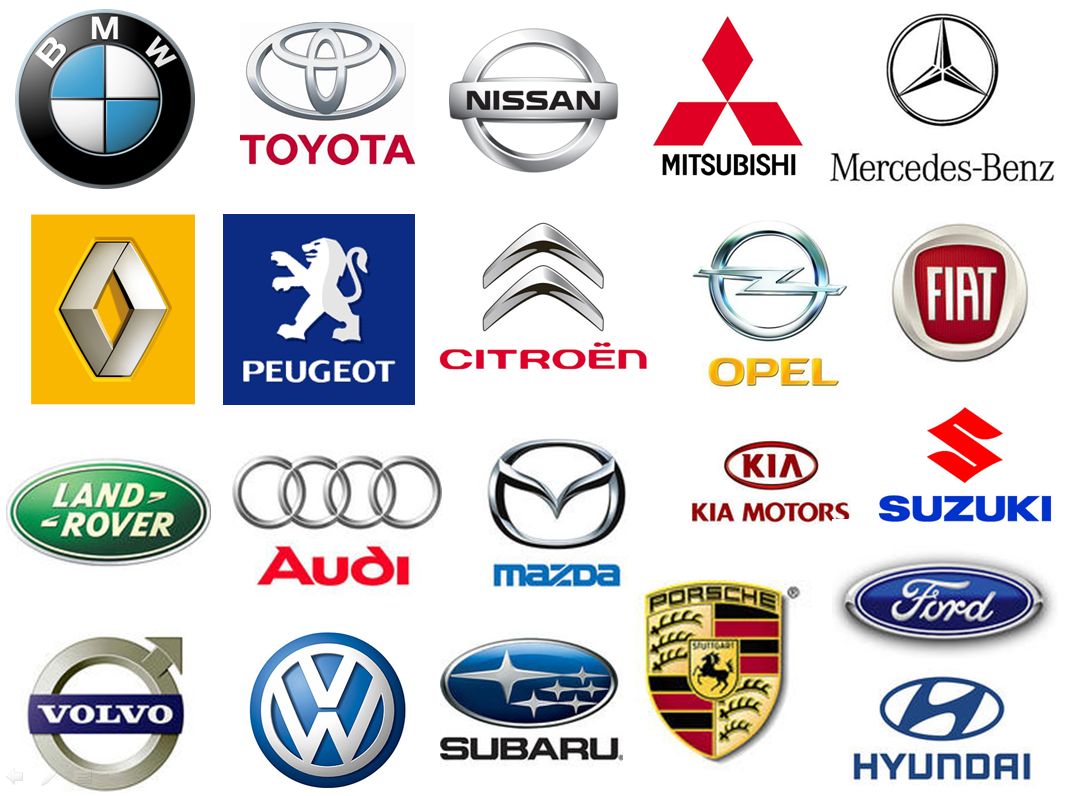 Locations de vehicule, voitures: Toute les marque de voiture avec leur nom